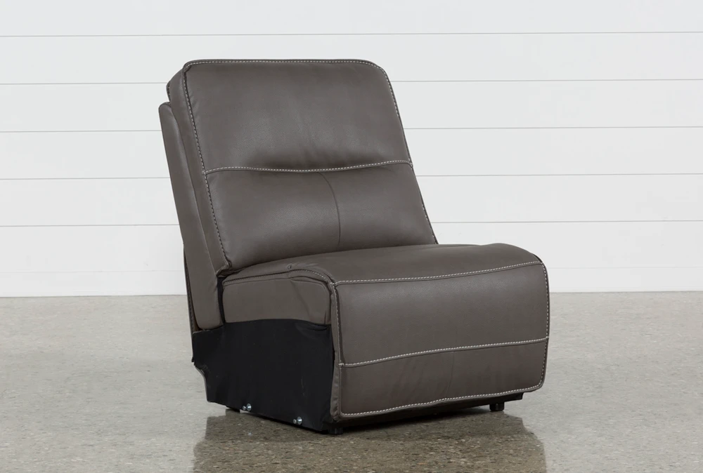 Marcus Grey Armless Chair