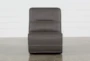Marcus Grey Armless Chair - Front