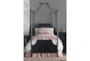 Magnolia Home Manor Blackened Bronze Full Iron Canopy Bed By Joanna Gaines - Room