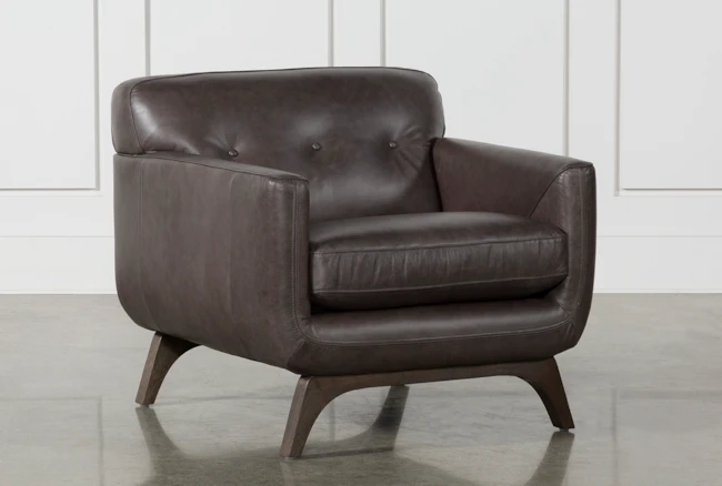 Cosette Leather Chair - 360
