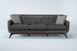 Cosette Leather 87" Sofa