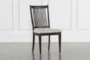 Valencia Dining Side Chair With Upholstered Seat - Signature
