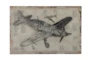 47X31 Aviation Wood Wall Art - Material