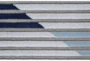6'6"x9'5" Rug-Talic Southwest Blue - Detail