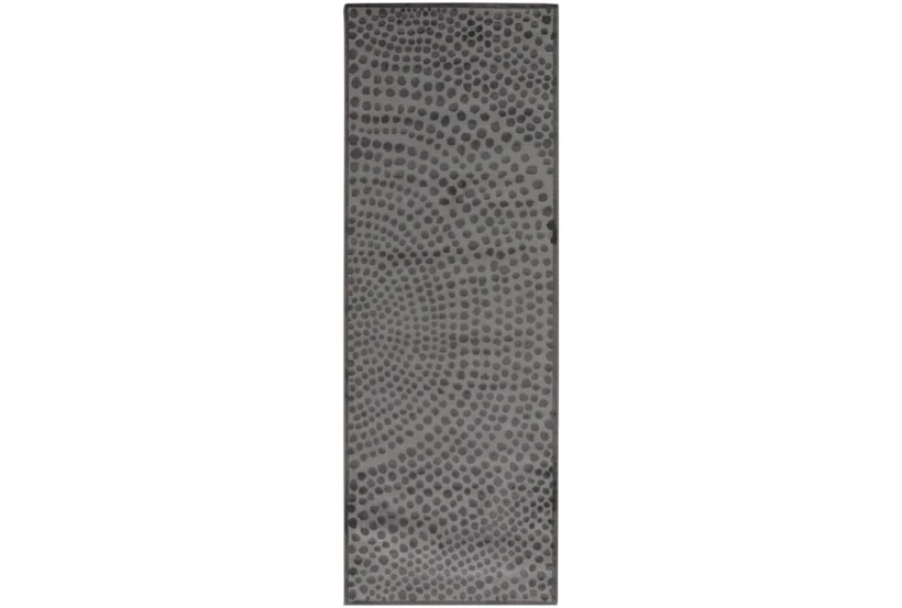 2'8"x8' Rug-Soho Circles Charcoal - 360