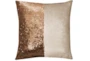 Accent Pillow-Mermaid Sequin Gold/Ivory 18X18 - Signature