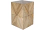 Hand Crafted Square Bamboo Stool - Signature