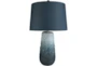 27 Inch Blue Ombre Table Lamp - Signature