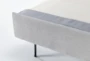 Mackenzie Silverpine Light Grey 80" Queen Plus Foam Sleeper Sofa Bed - Detail