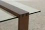 Nola Glass Coffee Table - Material