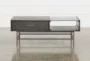 Tracie Glass Lift-Top Coffee Table With Storage - Front
