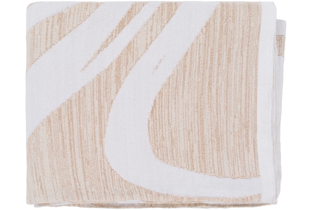 Accent Throw-Swirl Taupe