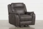 Griffin Grey Power Recliner - Signature