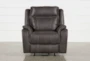 Griffin Grey Power Recliner - Front