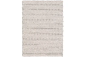 2'x3' Rug-Braided Wool Blend Grey