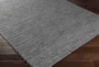 4'x6' Rug-Braided Wool Blend Charcoal - Detail