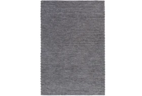 5'x7'5" Rug-Braided Wool Blend Charcoal