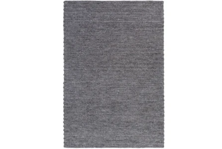 5'x7'5" Rug-Braided Wool Blend Charcoal
