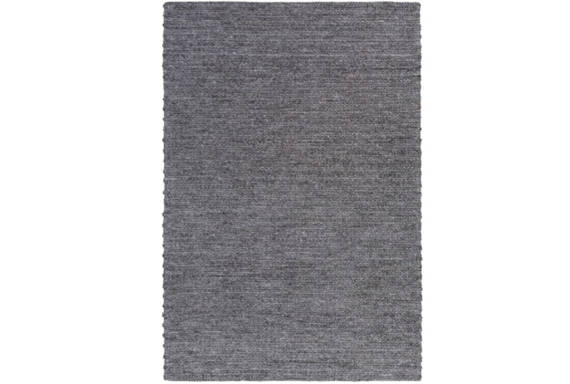 5'x7'5" Rug-Braided Wool Blend Charcoal - 360