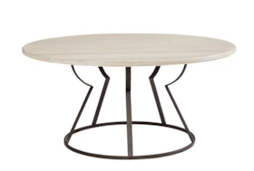 Magnolia Home Belford 64" Round Dining Table By Joanna Gaines