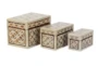 Set Of 3 Batik Boxes - Signature