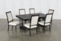 Chapleau II 7 Piece Extension Dining Table With Side Chairs - Detail