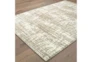 2'x3' Rug-Distressed Soft Shag Ivory/Taupe - Detail