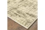 7'8"x7'8" Square Rug-Distressed Modern Ivory/Brown - Detail