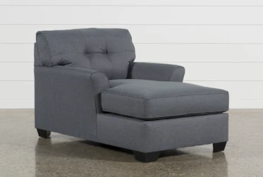 Jacoby Gunmetal Chaise