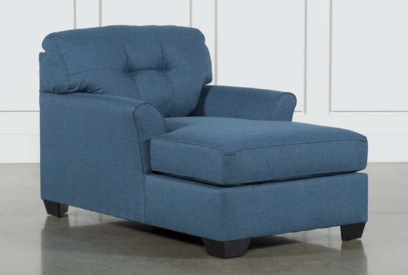 Jacoby Denim Chaise Lounge - 360
