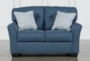 Jacoby Denim 2 Piece Living Room Set With Full Sleeper - Front