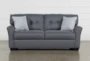 Jacoby Gunmetal 2 Piece Living Room Set With Full Sleeper - Front