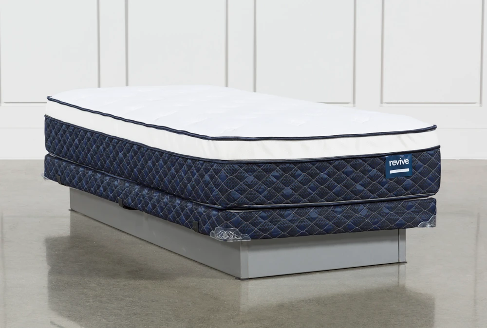 Revive Series 6 Twin Mattress With Low Profile Foundation