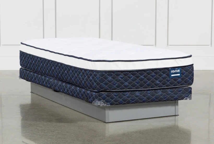 Revive Series 6 Twin Mattress With Low Profile Foundation - 360