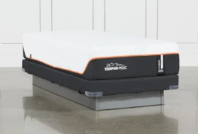 Kit-Tempur-Pro Adapt Firm Twin Extra Long Mattress And Low Profile Foundation