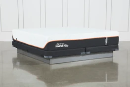 Tempur-Pro Adapt Firm Cal King Mattress And Low Profile Foundation