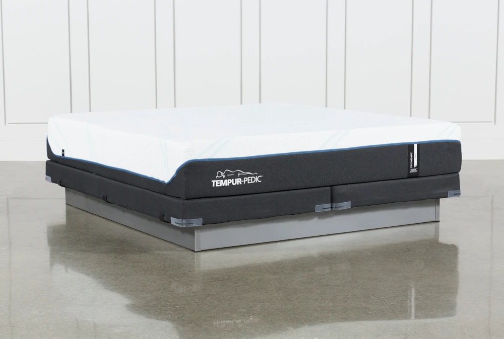 Tempur-Pro Adapt Soft Cal King Mattress And Low Profile Foundation