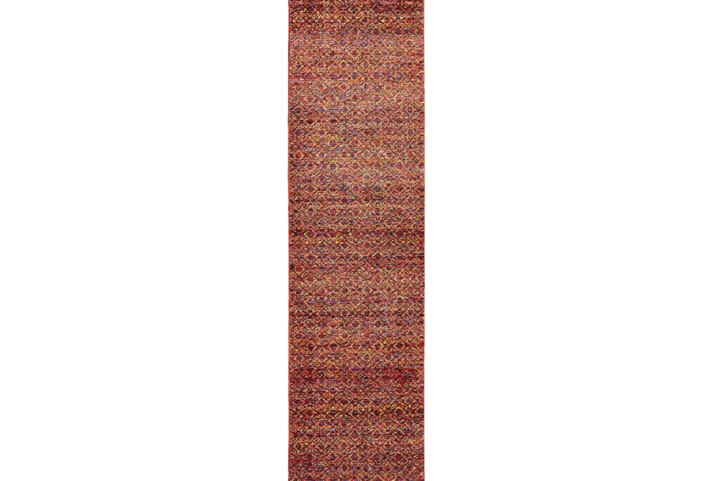 2'5"x12' Rug-Maralina Pattern Persimmon