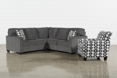 Turdur 2 Piece Right Arm Facing Sectional With Accent Chair