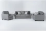 Mcdade Ash 3 Piece Living Room Set - Signature