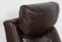Carl Chocolate Leather Power Lift Recliner With Power Headrest - Feature