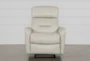 Cici Pearl Leather Power Rocker Recliner with Power Headrest & USB - Signature
