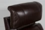 Cici Chocolate Leather Power Rocker Recliner with Power Headrest & USB - Feature