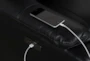 Connie Midnight Black Power Wallaway Recliner with Power Headrest & USB - Detail