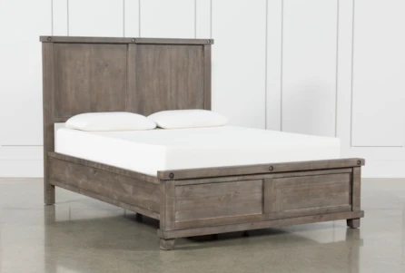 Jaxon Grey Full Panel Bed - Main