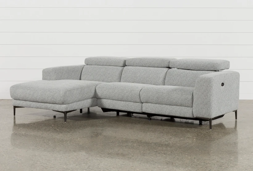 Maddie Grey 2 Piece 109" Sectional With Left Arm Facing Chaise - 360