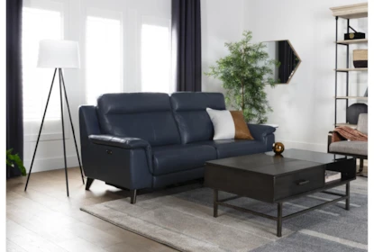 Blue is the new Cool 🤩 Own the room with our blue leather palm