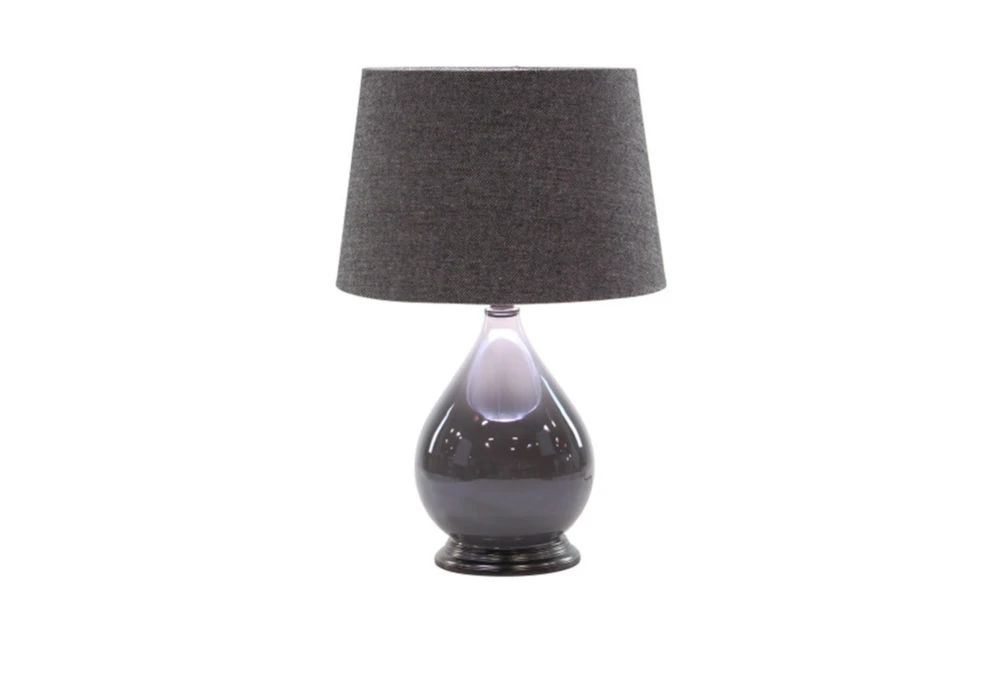 Table Lamp-Glass Tonal Grey
