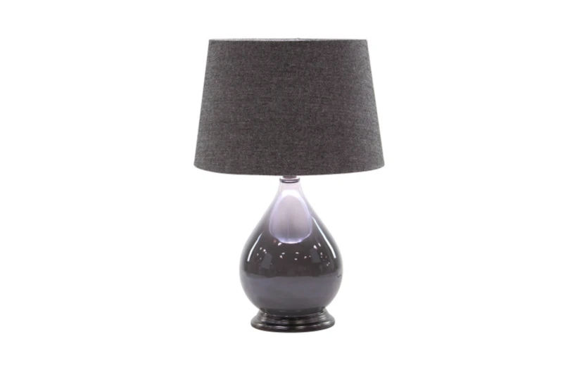 Table Lamp-Glass Tonal Grey - 360