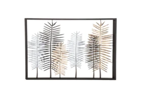 Youth-Large Feather Metal Wall Decor